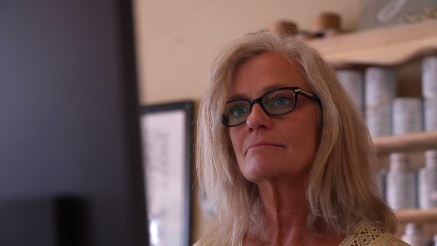 Professional business headshot — woman portrait