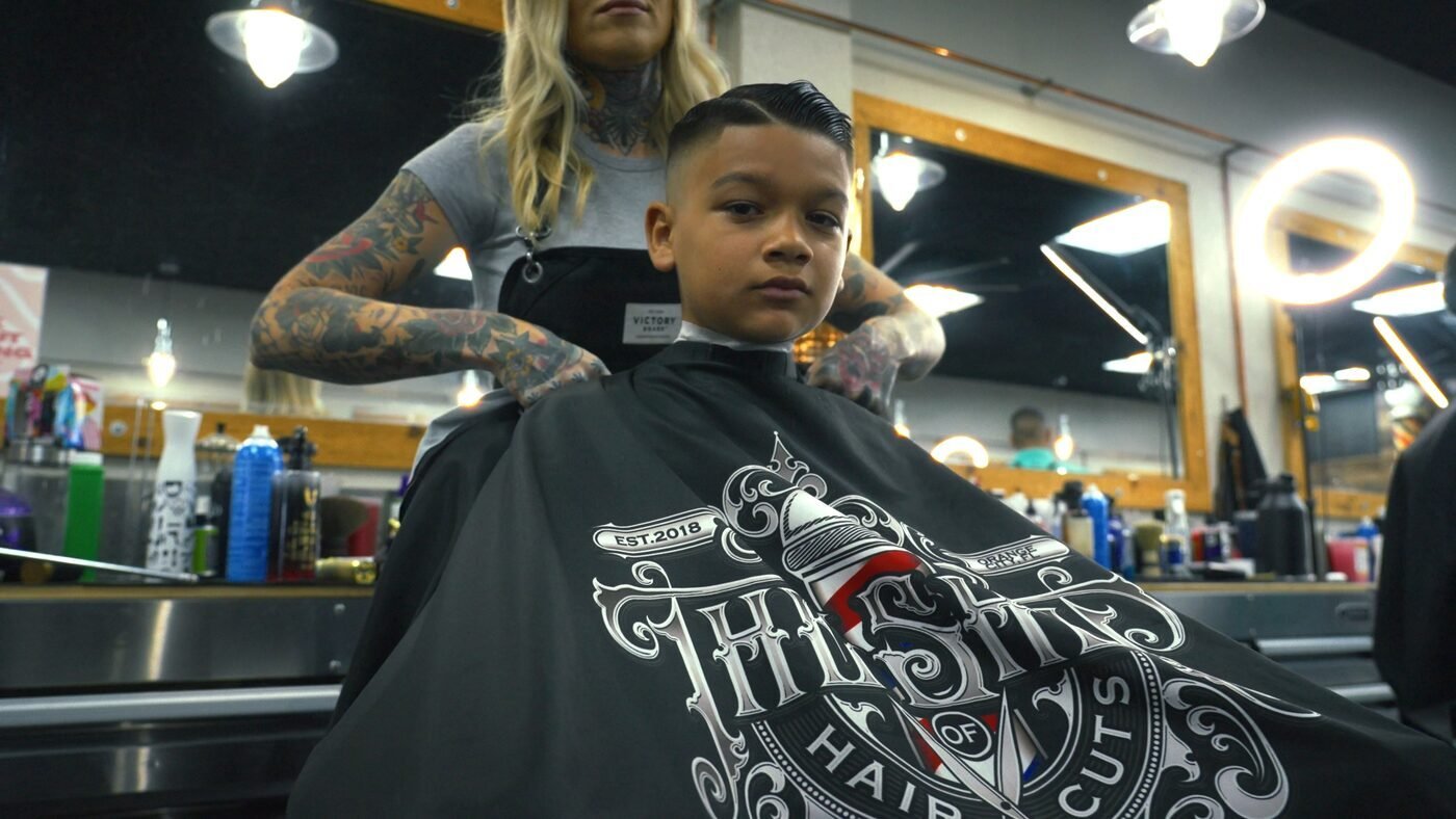 Barbershop lifestyle video content Deltona area