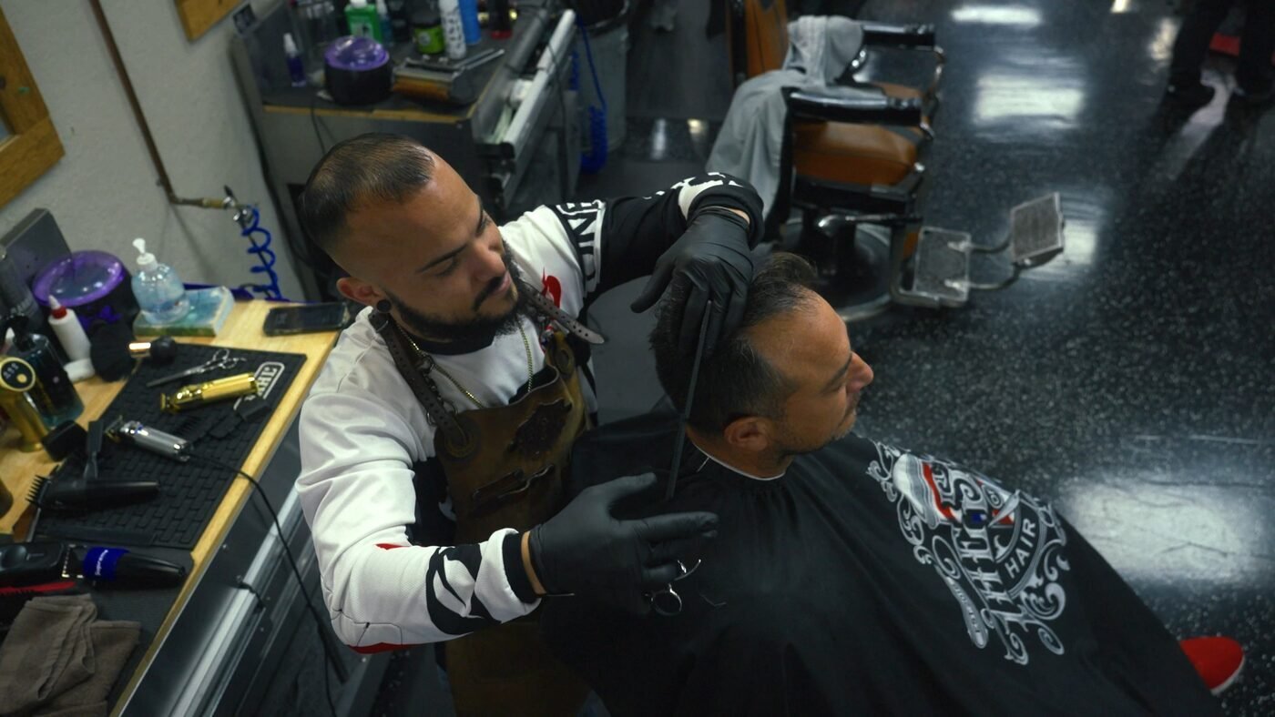 Barbershop lifestyle video production Central Florida