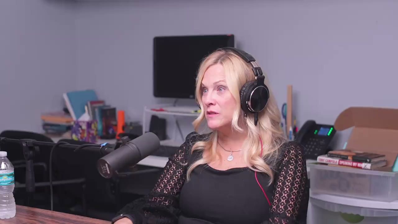 Podcast production studio